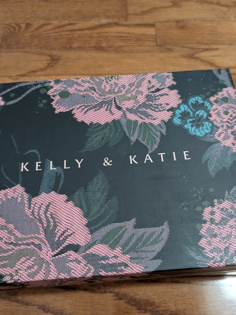 Kelly & Katie Floral Gift Box - Pink and Teal Design